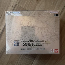 One Piece Card Game - Extra Booster: Anime 25th Collection (EB-02) - Booster Box