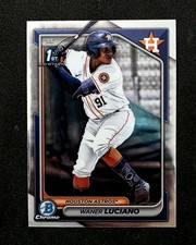 2024 Bowman Chrome #BCP-208 Waner Luciano 1st Prospects Astros