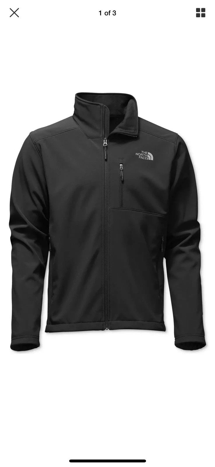Men's The North Face Black Apex Bionic 2 Jacket NWT - product detail image 1