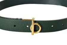 CEINTURE FEMME LÉZARD VERT | CARMINA