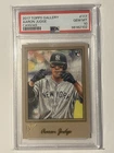 2017 Topps Gallery - Aaron Judge #117 Canvas (RC) PSA 10 Gem Mint NY Yankees