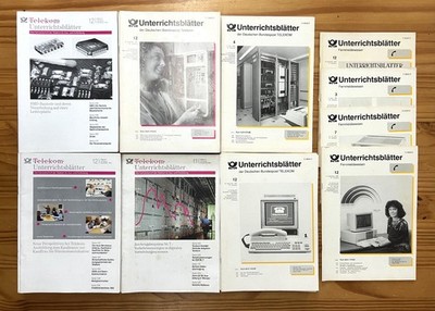 Deutsche Telekom Unterrichtsblätter: 1988 1989 1990 1991 1992 1993 1994