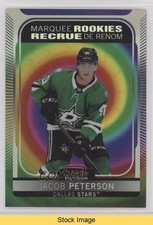 2021-22 O-Pee-Chee Platinum Rainbow Color Wheel Jacob Peterson #277 READ z6b