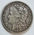 1901 Morgan Dollar, Uncertified, NR.