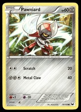 Pawniard 78/108 Common Dark Explorers Pokemon Damaged on eBay