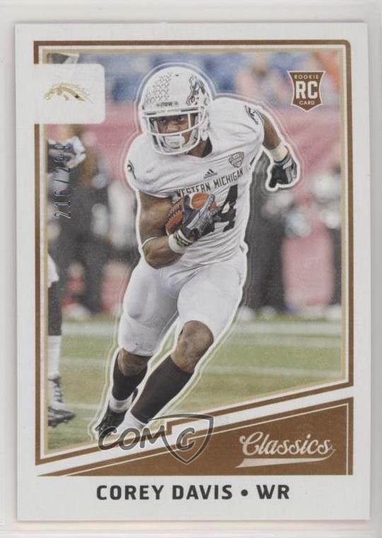 Corey Davis Panini Classics #221 Red Back