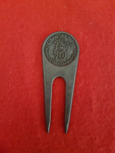 Vintage Pewter Glen Abbey Divot Repair Tool. Home of The Canadian Open. - 第 1/3 張圖片