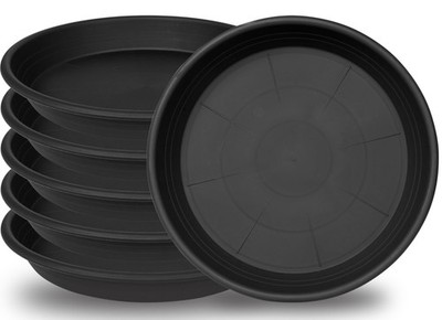 6 Pack Plant Saucer Plant Tray, 4 6 8 10 12 13 15 17 19 inch Plant Trays for ...