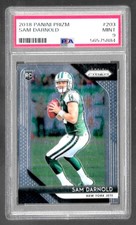 Sam Darnold 2018 Panini Prizm #203 Rookie Card RC PSA 9 Mint Graded Jets NFL. rookie card picture