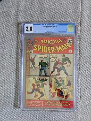 Amazing Spider-Man #4 CGC 2.0 (1st Sandman)