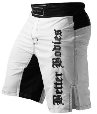 Better Bodies Flex Board Shorts Size Small White/Black