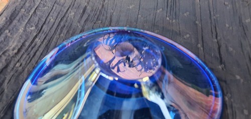Vintage MCM Holmegaard Per Lutken Biomorphic Art Glass Bowl - Picture 11 of 11