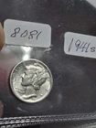 1941 S MERCURY DIME - AU/BU - STILL HAS LUSTER AND CARTWHEEL - YOU JUDGE !!