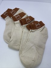 Women Cute Cotton Socks Fashion Cat MIIOW Ankle Socks Tan And Brown New Lot Of 5