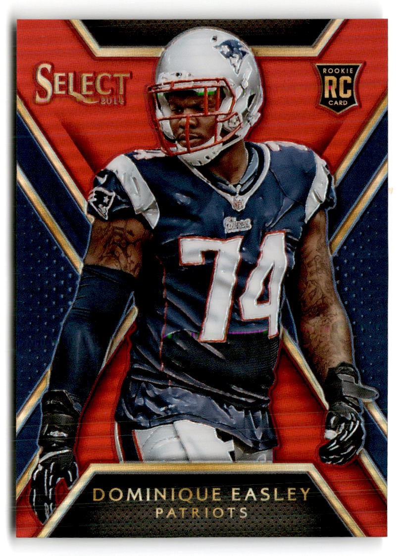 Dominique Easley Panini Select #119 Red Prizm