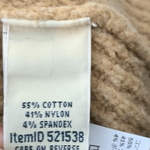 LL Bean Women Size 2X Plus Sweater Long Duster Cardigan Zip Front Brown Knit Top - Picture 8 of 8
