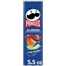 7x Cans Pringles All Dressed Flavor Potato Crisps Chips  5.5oz