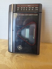 WORKS Vintage G. E. Model 3-5469A Cassette Tape Player/ Stereo AM-FM Radio