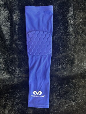 McDavid Adult Medium Blue HEX shooter arm sleeve/single for basketball &football