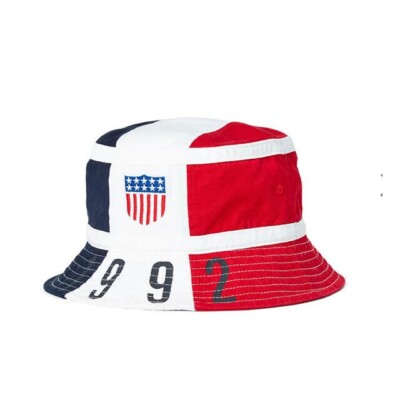 POLO STADIUM オリンピック バケットハット ラルフローレン 1992 アメカジブランド【POLO RALPH LAUREN/ポロ ラルフローレン