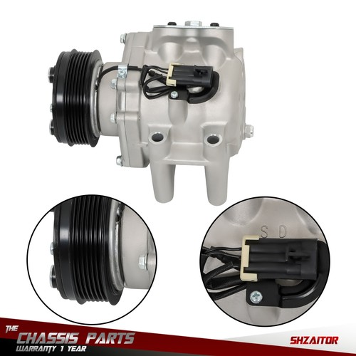 A/C AC Compressor For Chevrolet 2002-2009 GMC Isuzu Saab 4.2L 275517 w/Clutch - Picture 13 of 15