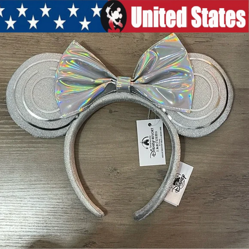 ๐ Authentic Disney Parks Shanghai Disneyland Tron Minnie Mouse Ear Headband US - Picture 3 of 10