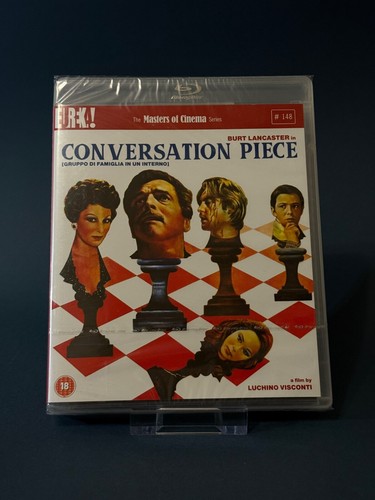 Conversation Piece (1974) Blu-ray Eureka! Masters of Cinema Booklet NEW SEALED