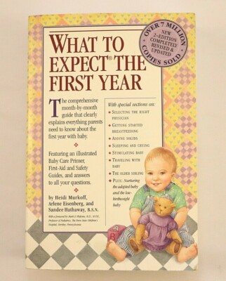 What to Expect the First Year 2003 Revised Paperback Parenting Childbirth 