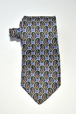 BURBERRYS of London 100 Silk Men's Tie Geometric Multi Paisley