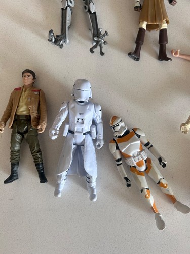 Star Wars Action Figure Lot 14 - Includes 13 Figures and 1 Vehicle - Picture 6 of 16