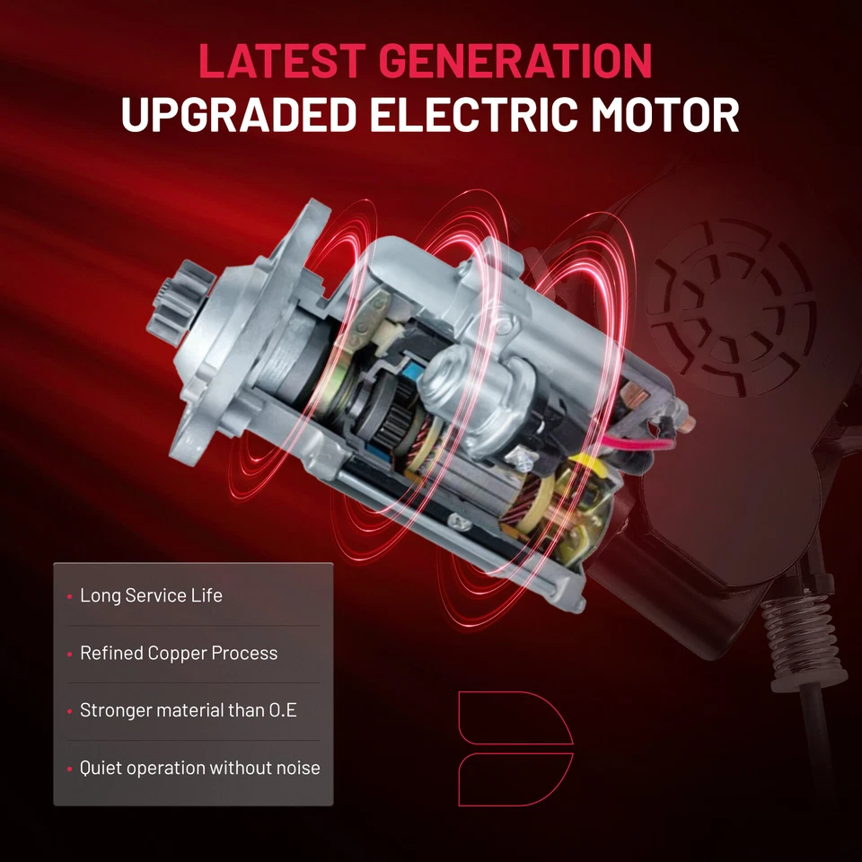 For 2007-2015 Mazda CX-9 Power Window Regulator & Motor Front Passenger Side Foto 3 de 4