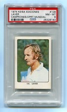 1974 Keisa Campeones 106 Rod Laver PSA 8 NM-Mint NQ vintage Tennis Pop 1 Highest