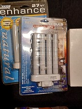 Feit Electric ENHANCE 27 WATT CFL Daylight 4 Pin/Prong Fluorescent Bulb PHOTOS