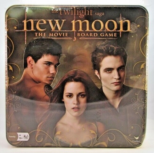The Twilight Saga New Moon Movie Board Game New in TIN Sealed - Picture 1 of 3