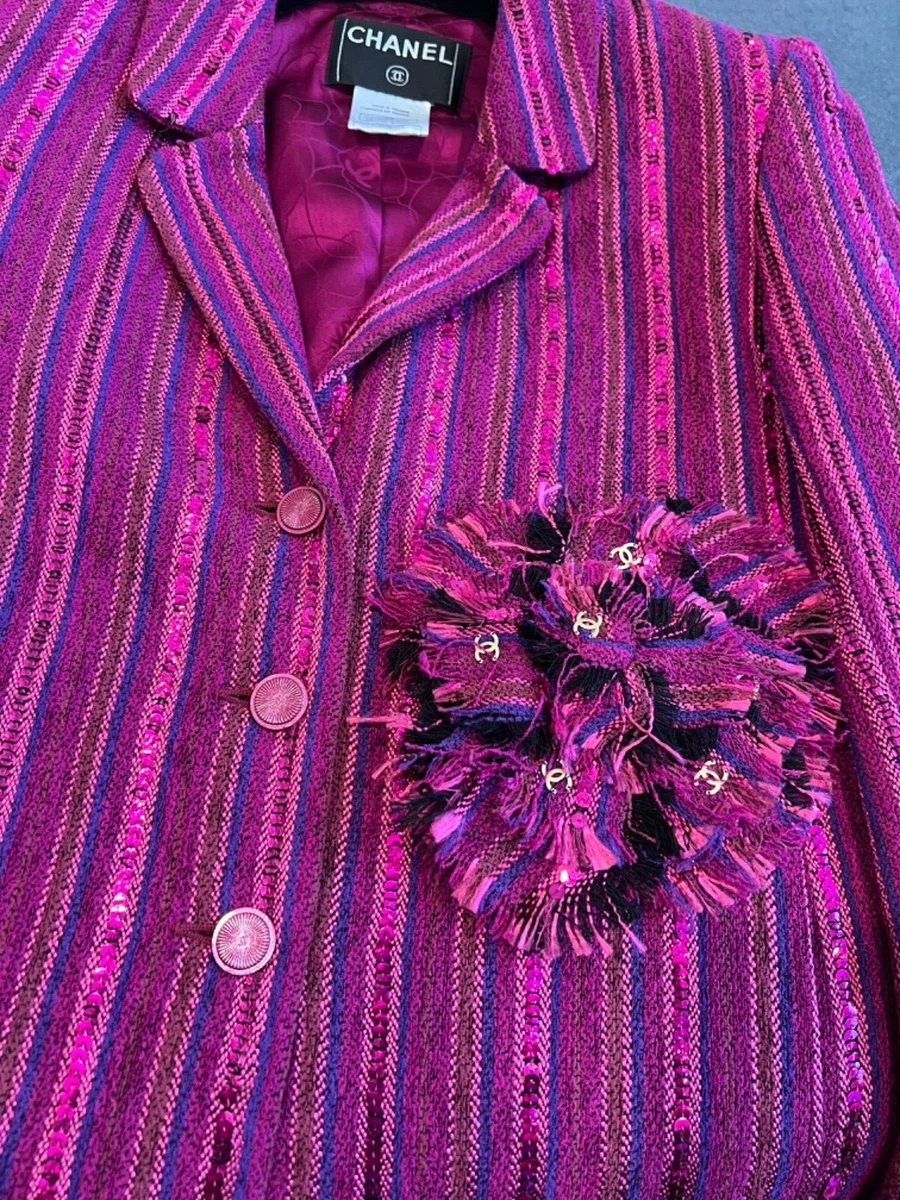 Chanel Jacket 38 for sale | eBay