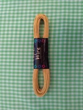 Pale Yellow Twist Paper Wire 8 Yards FREE SHIPPING Craft Wire