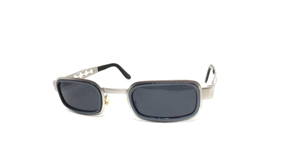 occhiali da sole uomo metallo made italy vintage anni 90 nuovo LE CLUB grigio - Immagine 2 di 4