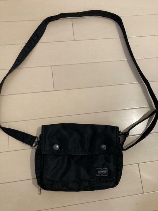 PORTER tanker Yoshida 2way shoulder bag pouch 622-69231 Black from