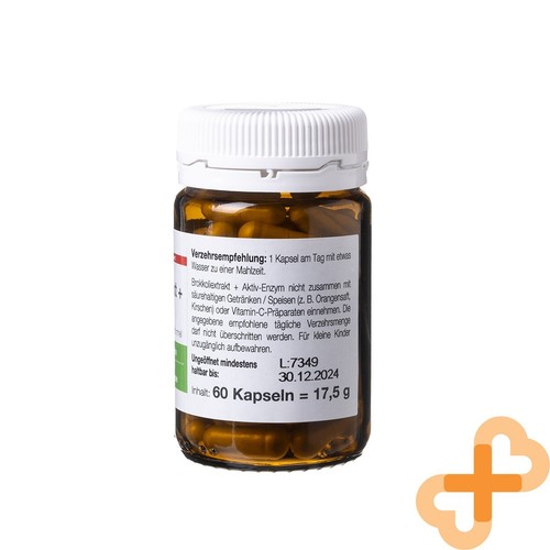 DR. WOLZ Brokkoli Extrakt Activ Enzym 60 Capsules Glucoraphamine Quercetin - Bild 19 von 24
