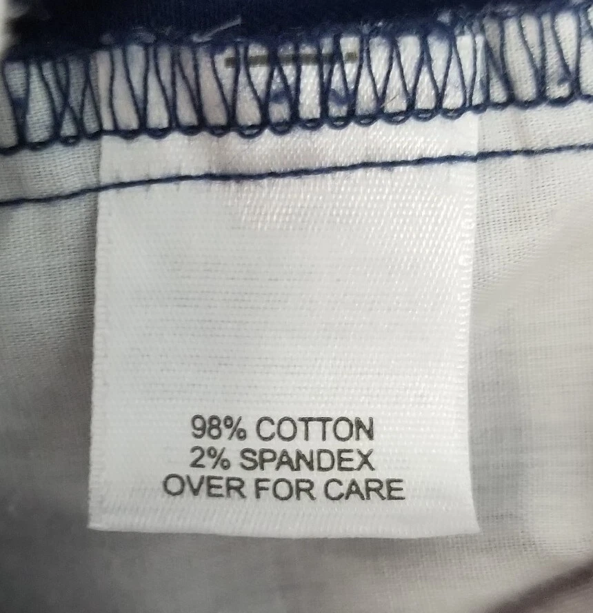 Le Tigre Navy Blue White Sailboats Nautical Mid/High Rise 5" Chino Shorts Sz 10 Foto 4 de 4