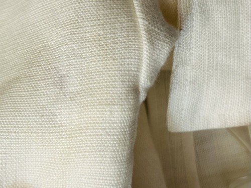 Veronica Beard Ivory Cream Linen Cropped Zipper Moto Jacket Size 1 - Picture 21 of 21
