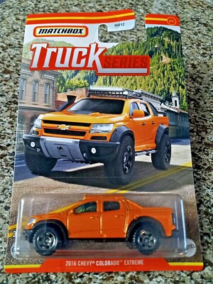 2021 Matchbox '16 Chevy Colorado Xtreme MBX Truck Series #4/12 Walmart Exclusive