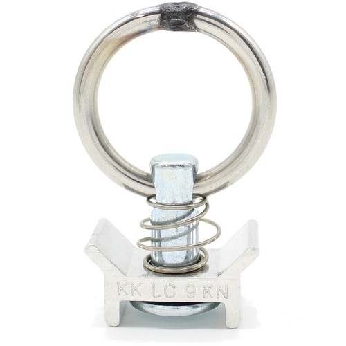 10x Single Endbeschlag Endfitting für Airlineschiene Zurrschiene Flugöse 900 daN - Bild 3 von 6