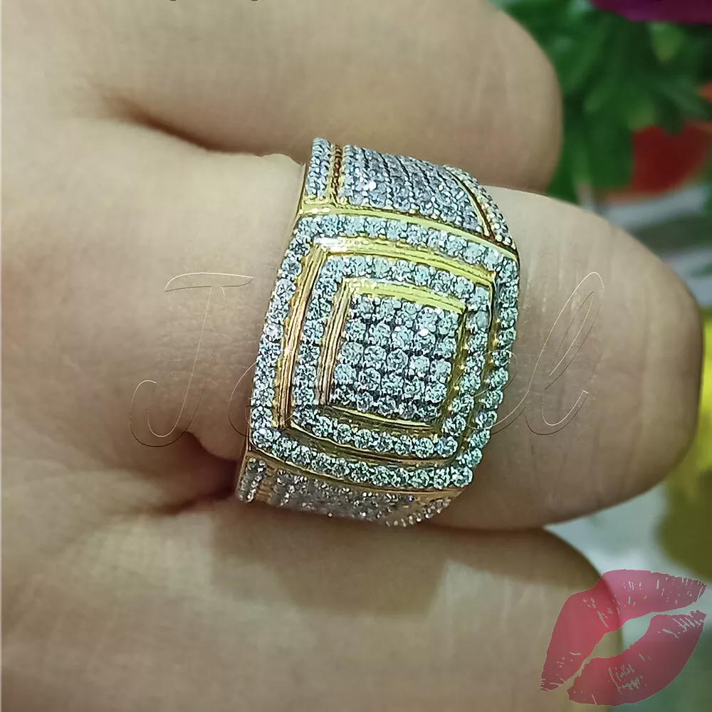 Iced out deals rings ebay