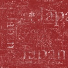 Japan Collage, scrapbook paper - Scrapbook Customs 34513