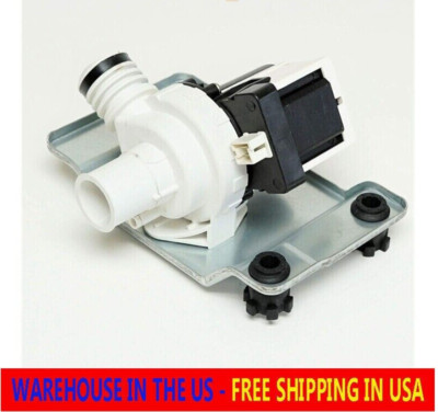 Washer Drain Pump For Samsung WF306BHW/XAA WF316BAC/XAA WF316BAW WF316LAS/XAA