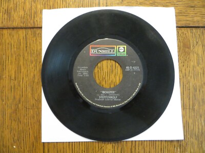 Steppenwolf   Monster / Berry Rides Again - 1970 - ABC/Dunhill 45-4161 7'' Single