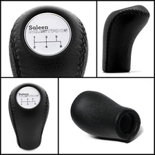 Ford Mustang Cobra 1979-2004 Saleen Vintage Emblem Shift Knob Mt 5 Speed Leather Ford Mustang Cobra 1979-2004 Saleen Vintage Emblem Shift Knob Mt 5 Speed Leather