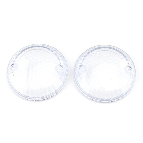 2x Clear Motorcycle Turn Signal Light Lens Cover For Suzuki Intruder 1400 VX800 - Picture 2 of 9