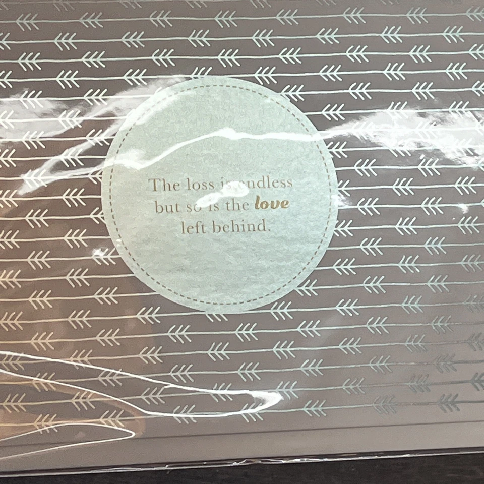 Sympathy Card “ The Loss Is Endless but So Is The Love Left Behind” W/ Envelope - Image 3 of 4